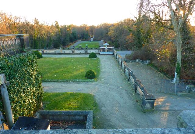 Blick von der Terrasse der Orangerie
