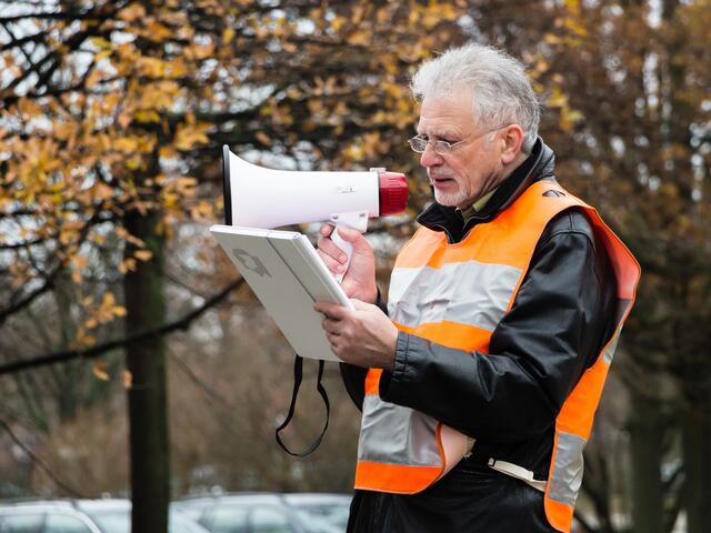 Reinhard Gritzka, einer der Redner von Forum 2014