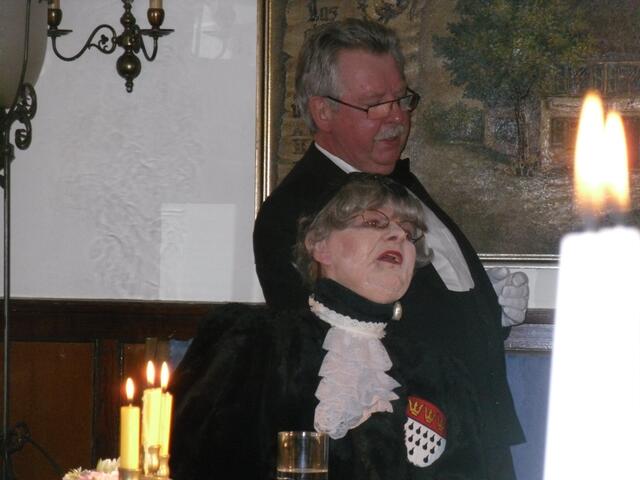 Beate Rademacher als Miss Züff und Friedhelm Spitzenberg als Schäng.