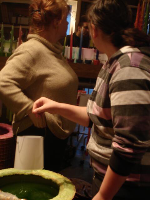 Und was gibt es da ???  Wibke und Alyssa !!!