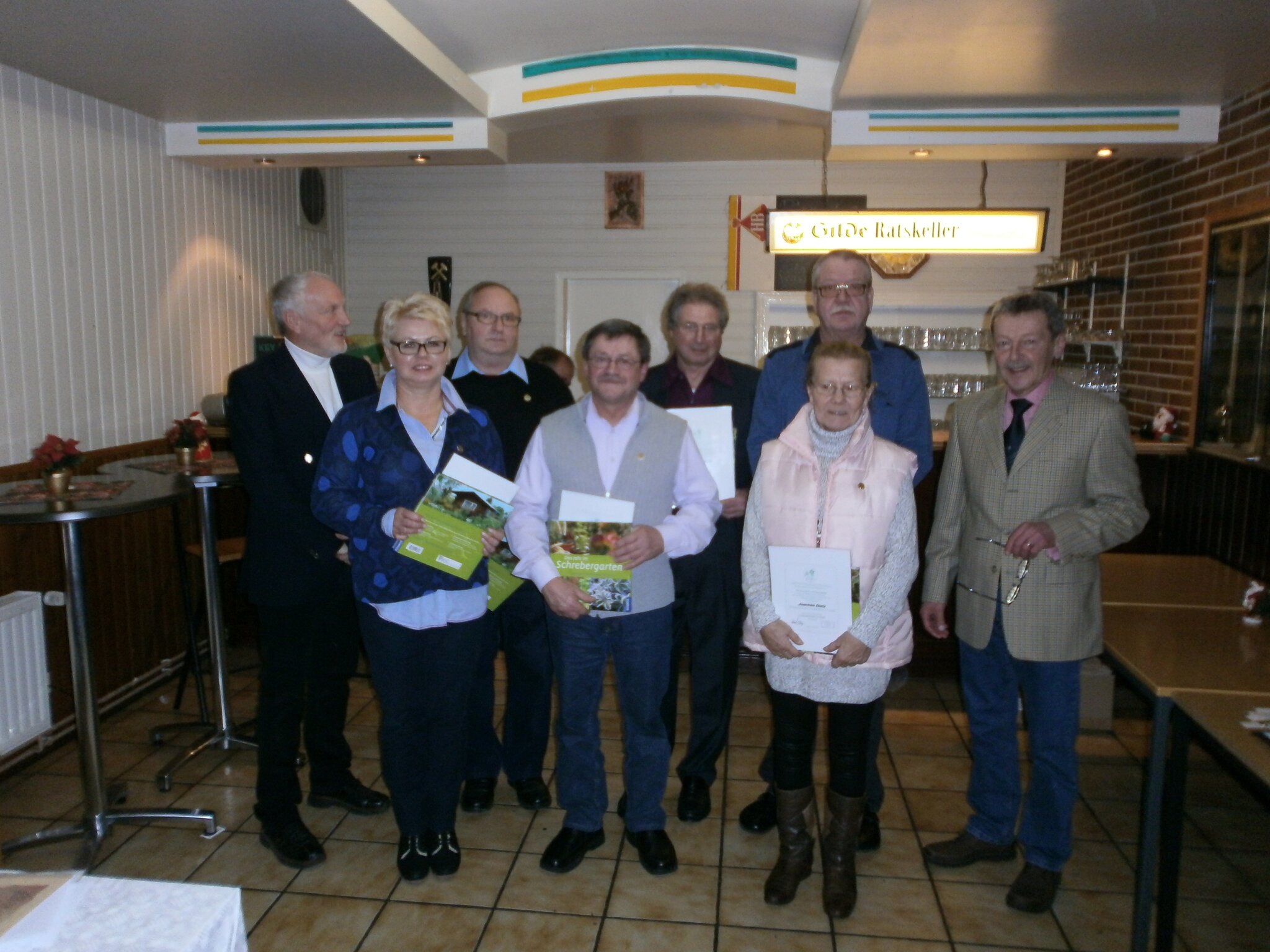 Weihnachtskaffee und Ehrungen beim Kleingärtnerverein Dornröschen e.V