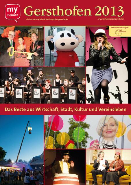 Bunt und vielfältig - so präsentiert sich das diesjährige Gersthofer Jahrbuch