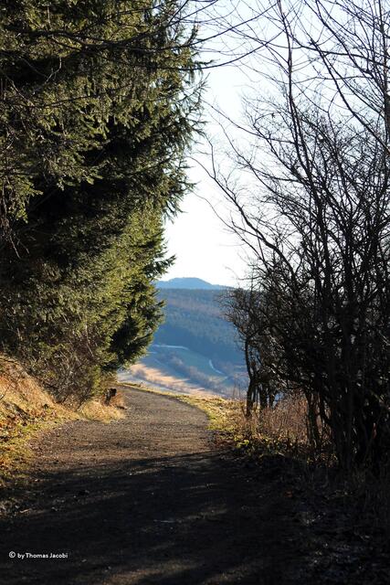 Weg ins Licht.
