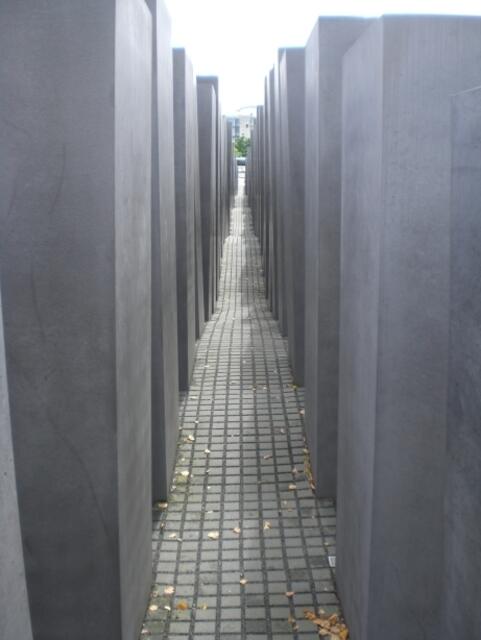 Ein Ort zum Nachdenken: Das Holocoust-Denkmal in Berlin.