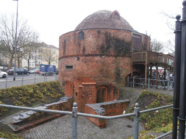Ein alter Pulverturm , Überbleisel von der dänischen Zeit Oldenburg's