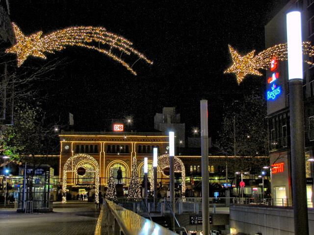 Neue Weihnachtsbeleuchtung