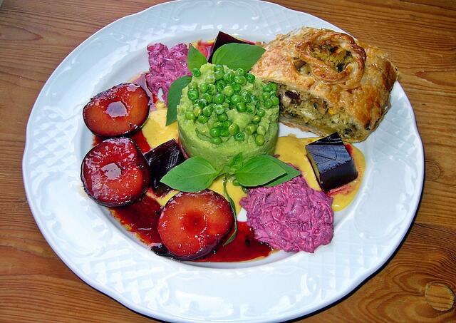 Mein Wellington angerichtet