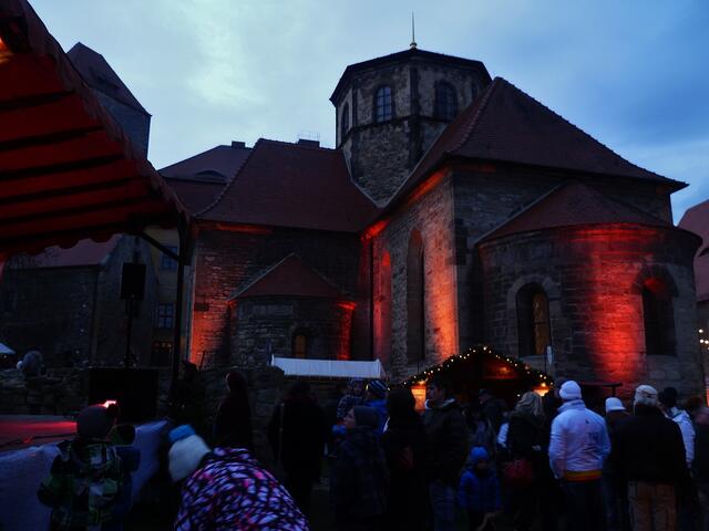 Weihnachtszauber auf Burg Querfurt - am 21.12.2013 !