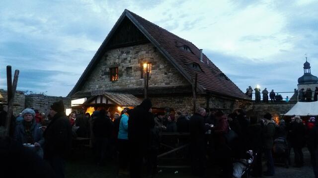 Weihnachtszauber auf Burg Querfurt - am 21.12.2013 !