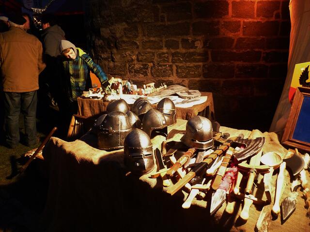 Weihnachtszauber auf Burg Querfurt - am 21.12.2013 !