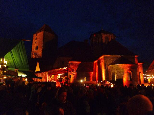 Weihnachtszauber auf Burg Querfurt - am 21.12.2013 !