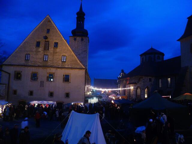 Weihnachtszauber auf Burg Querfurt - am 21.12.2013 !