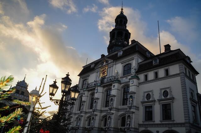 Das Alte Rathaus – noch heute Sitz der Verwaltung der Stadt Lüneburg.