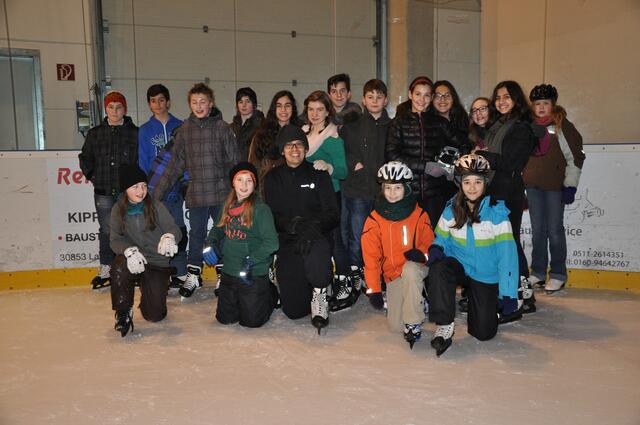 Eislaufen ist toll, finden alle!