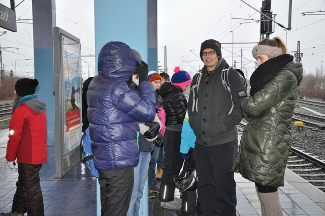 Bahnhof Nordstadt: Umsteigen in die S5 Richtung Langenhagen Mitte