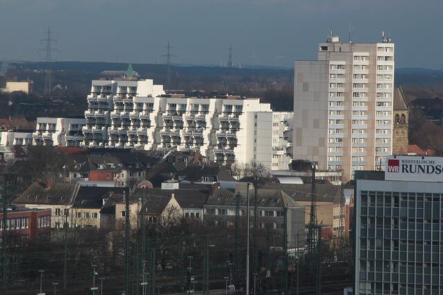 Blick vom Dortmunder U