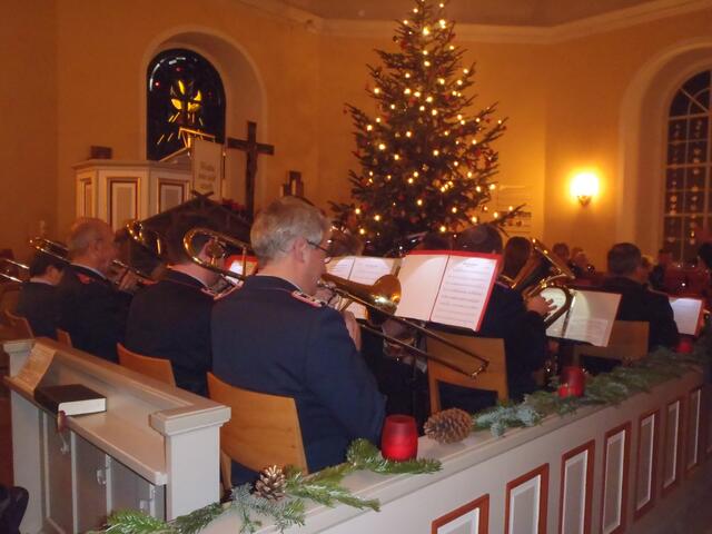 ...Konzert unter einem Tannenbaum....