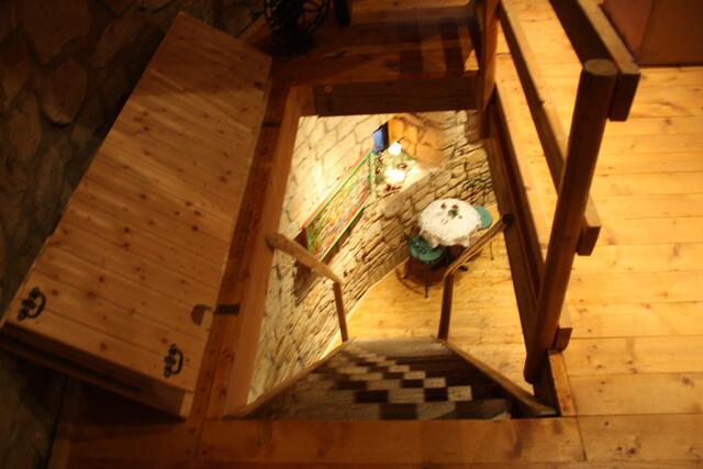 Blick von der 2. Etage abwärts