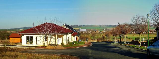 31.12.2013 - Blick von der Wetzendorfer Straße über die Unstrutwiesen zur Reinsdorfer Kirche !