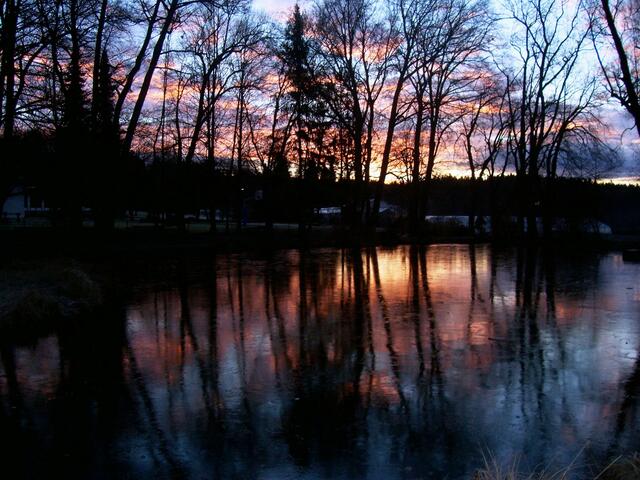 Morgenstimmung am Neujahrstag 2014