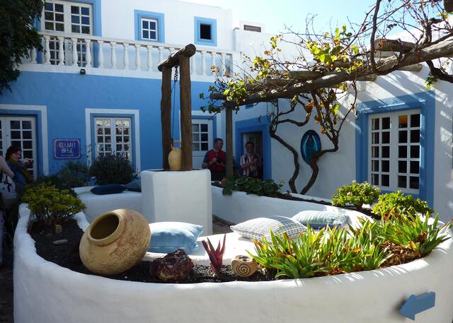 Idyllischer Hof in Teguise