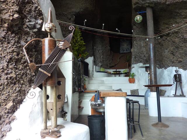Eine kleine Hausbar im Lagomar
