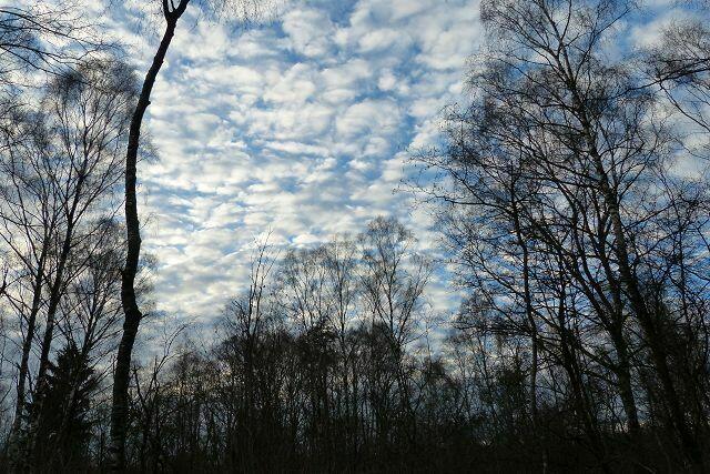 ein irres Wolkenbild