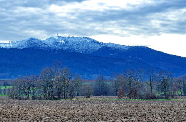 Blick auf den Blauen bei Badenweiler