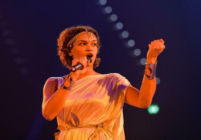 Olivia Irmengard Grassner singt in Esperanto. | Foto: Turn- und Sportfördergesellschaft mbH