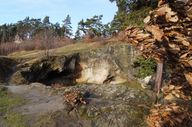 Ebenfalls auf der Teufelsmauer