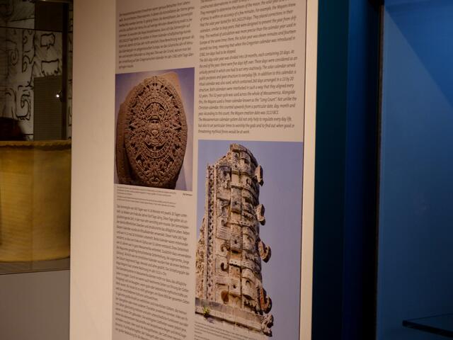 Wir erfahren in der Austellung viel wissenswertes über die Kulturgeschichte der Schokolade...Beginnend mit den altamerikanischen Kulturen, den Maya und den Azteken.