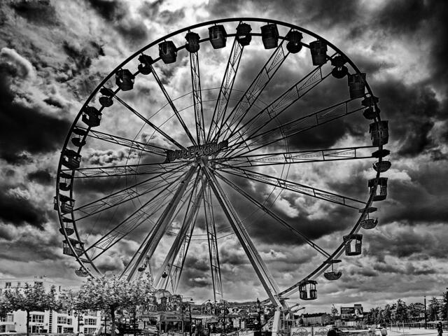 Riesenrad am Phönixsee in DO-Hörde