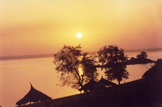 Sonnenuntergang am See Laqdeau | Foto: Herr Dr. Mathias Schröder