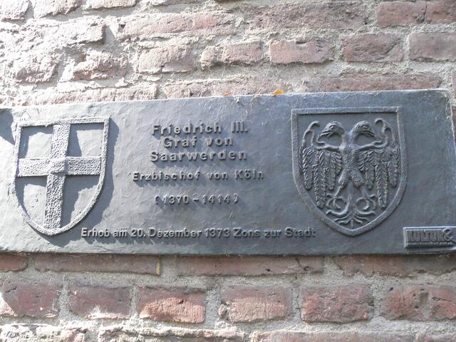 Zons unter Denkmalschutz