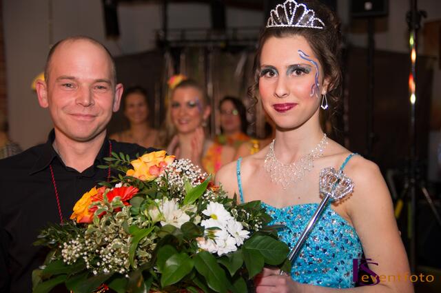 ORCC Schwarz/Weiß-Ball 2014. "S.O.S. - Spaß Ohne Sorgen" - ist das diesjährige Motto. Ihre Lieblichkeit Prinzessin Franziska I. und ORCC-Vizepräsident Edgar Kübler