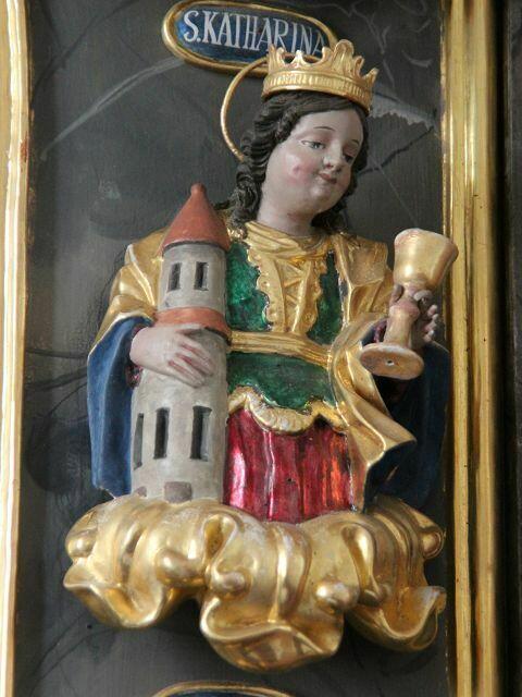 St. Barbara mit dem Turm