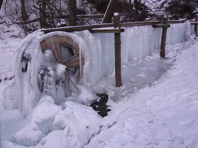 Kalt war es im Winter 2012!