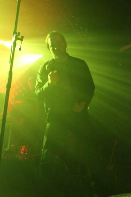 Axel Bosse im Rampenlicht.