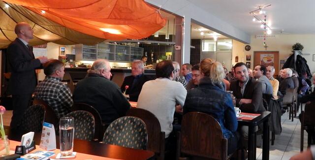 Alles war gut besetzt