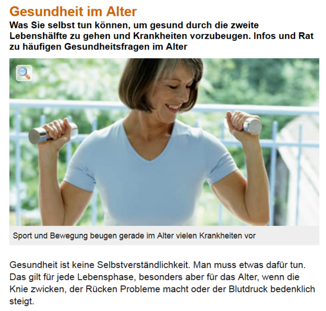 siehe dazu den Link; http://www.senioren-ratgeber.de/gesundheit