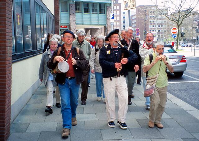 Eröffnung des Jakobspilgerweges in Hamburg 26.04.2008