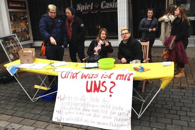 Stand in der Hauptstraße