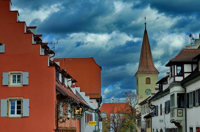 Einkaufsstraße in Bad Krozingen