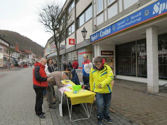 Stand in der Hauptstraße
