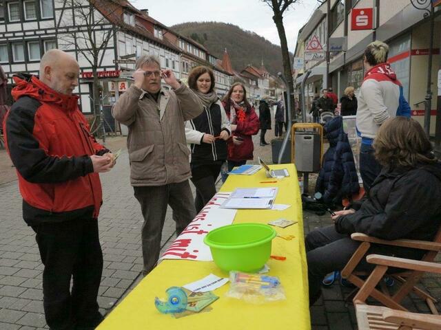 Stand in der Hauptstraße