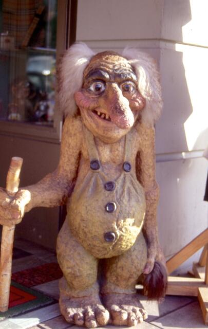 So ein Troll wird einem schon mal begegnen