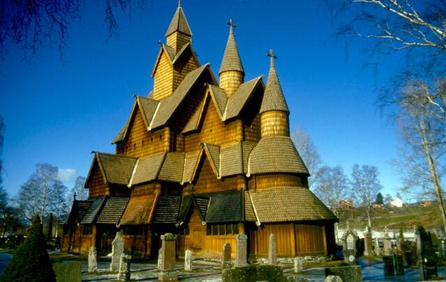 Die Stabkirche von Heddal