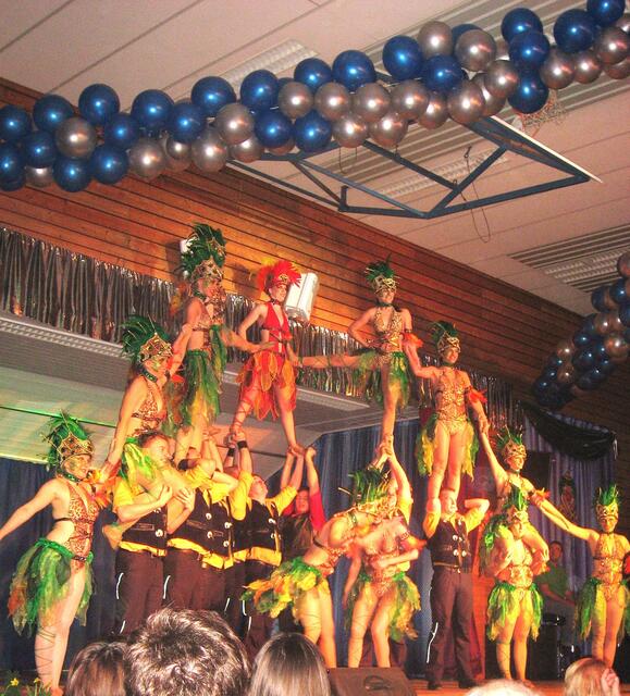 Augsburger Hollaria-Prinzengarde 2014 unter dem Motto Amazonas - Geheimnis des Dschungels