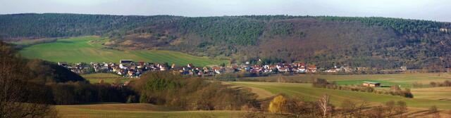 Blick nach Wangen am 24.2.2014  - Panorama !