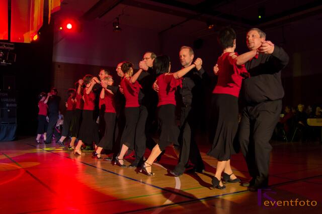 27. Ball der Junggebliebenen 2014 in Friedberg - Große Show vom TSC Blau-Weiß-Rot
